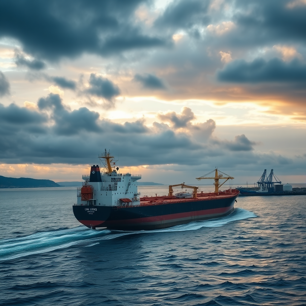 Fuel/oil tanker vessel photo